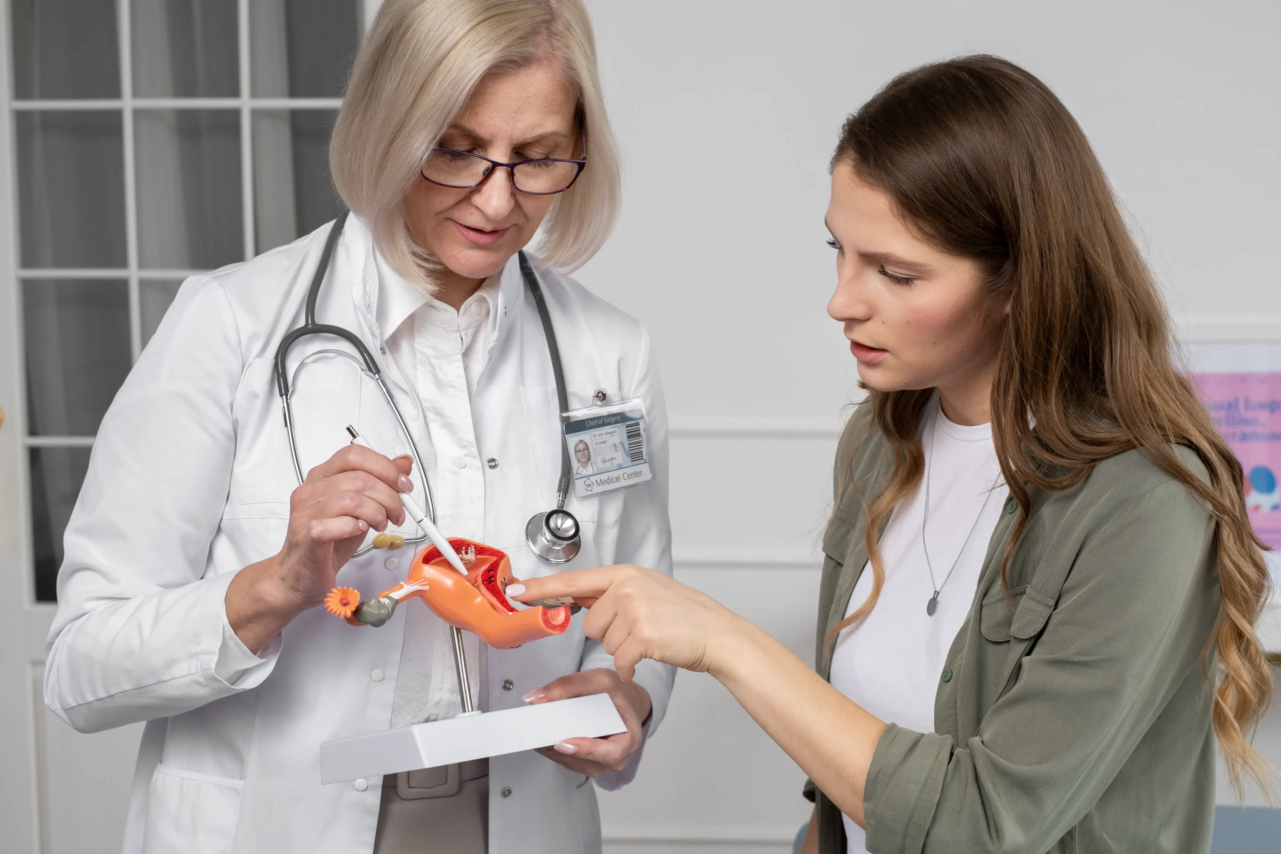 ovarian cysts vs fibroids